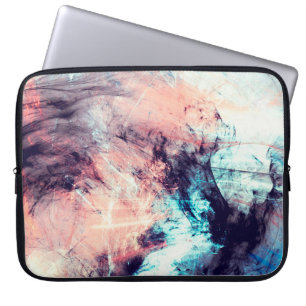 Abstract colour dynamic background with lighting e laptop sleeve