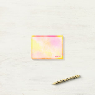 Abstract Colour Gradient Luminous Joy Post-it Notes