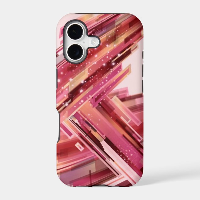 Abstract Colour iPhone Case (Back)