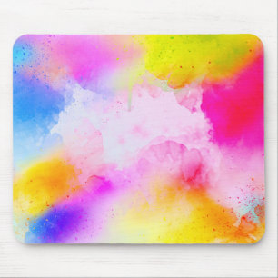 Abstract Colour Mouse Pad