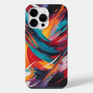 Abstract Colour Movement iPhone 14 Pro Max Case
