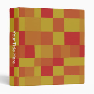 Abstract Colour Patchwork Pattern 280913 Binder