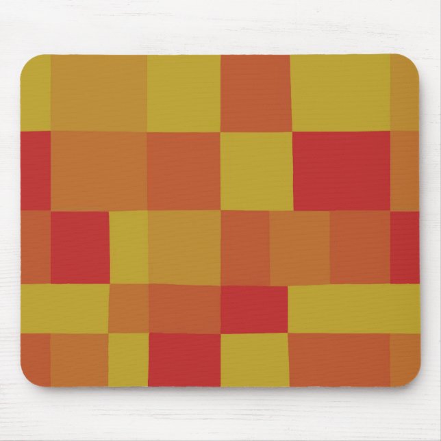 Abstract Colour Patchwork Pattern 280913 Mouse Pad (Front)