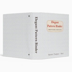Abstract Colour Pattern Binder   Aesthetic Planner