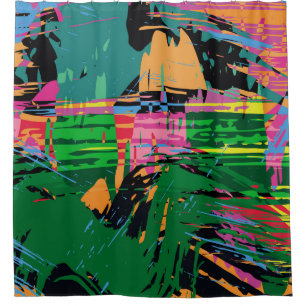 Abstract colour pattern in graffiti style quality