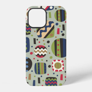abstract colour pattern textiles, interior designl iPhone 12 case