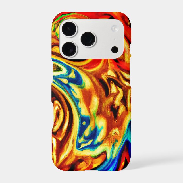 Abstract Colour Splashes (Back)