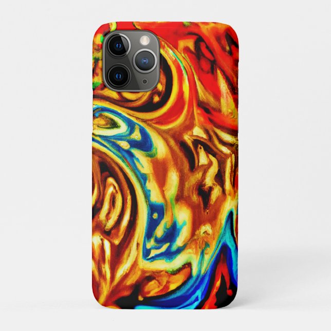 Abstract Colour Splashes Case-Mate iPhone Case (Back)