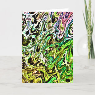 Abstract Colour Study 108, card