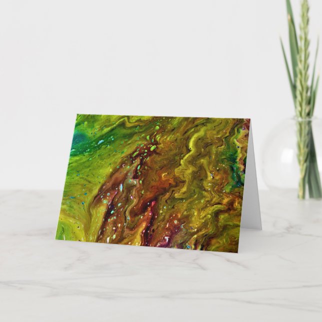 Abstract Colour Study 11, card (Front)