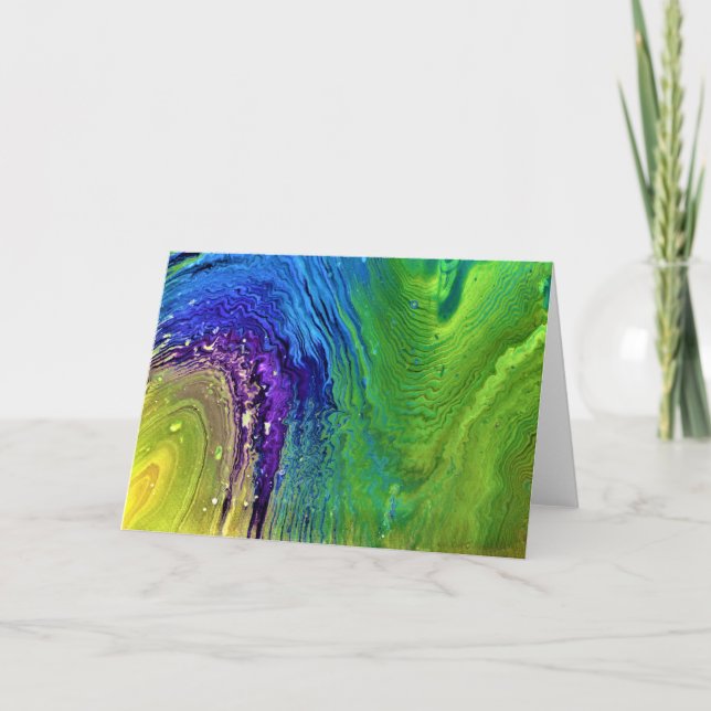 Abstract Colour Study 12, card (Front)
