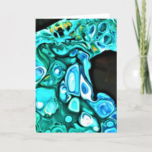 Abstract Colour Study 140, card