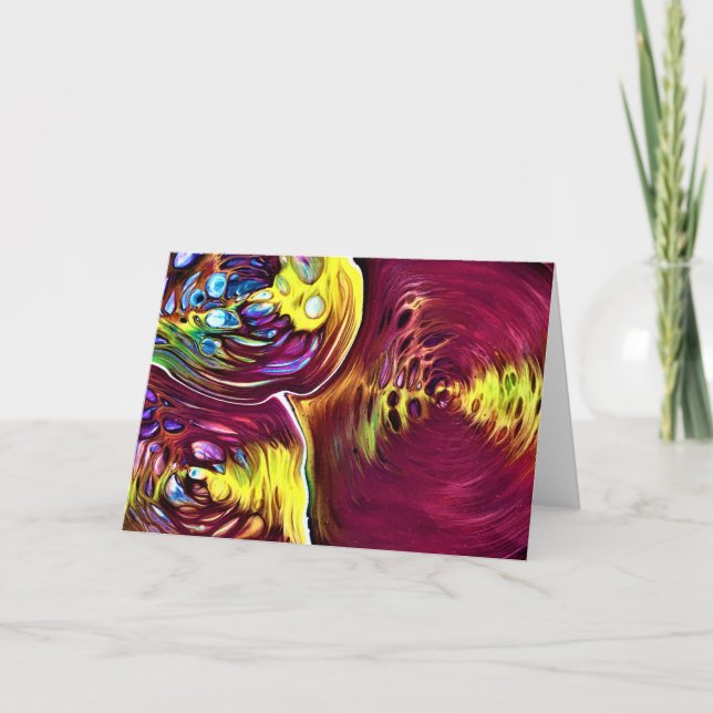 Abstract Colour Study 145, card (Front)