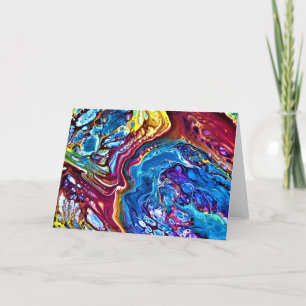 Abstract Colour Study 147, card