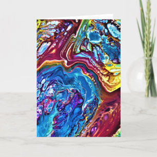 Abstract Colour Study 147, card