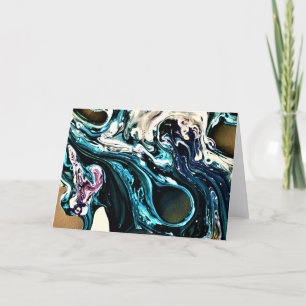 Abstract Colour Study 14, card