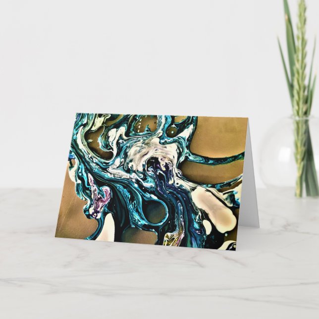 Abstract Colour Study 14, card (Front)