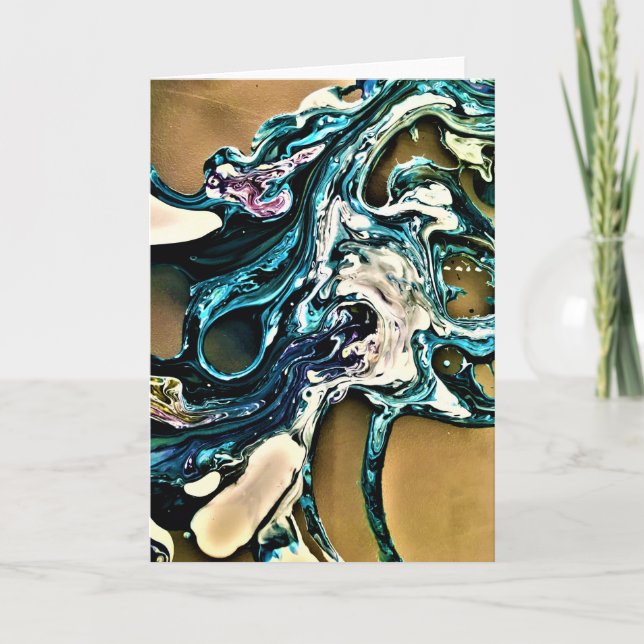 Abstract Colour Study 14, card (Front)