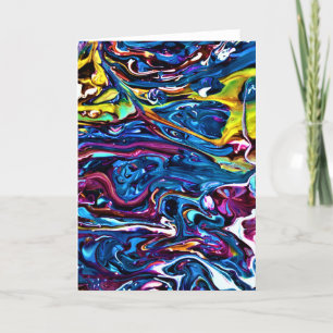 Abstract Colour Study 150, card