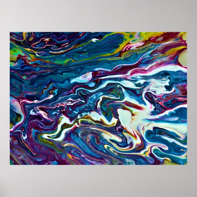 Abstract Colour Study 151, Poster (Front)