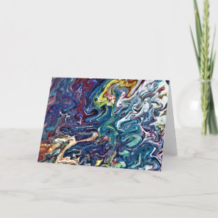 Abstract Colour Study 155, card