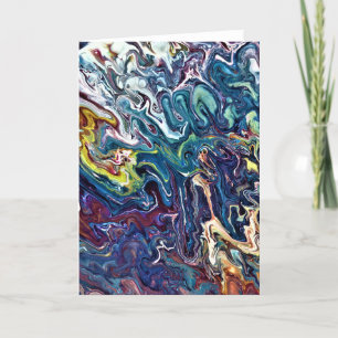 Abstract Colour Study 155, card
