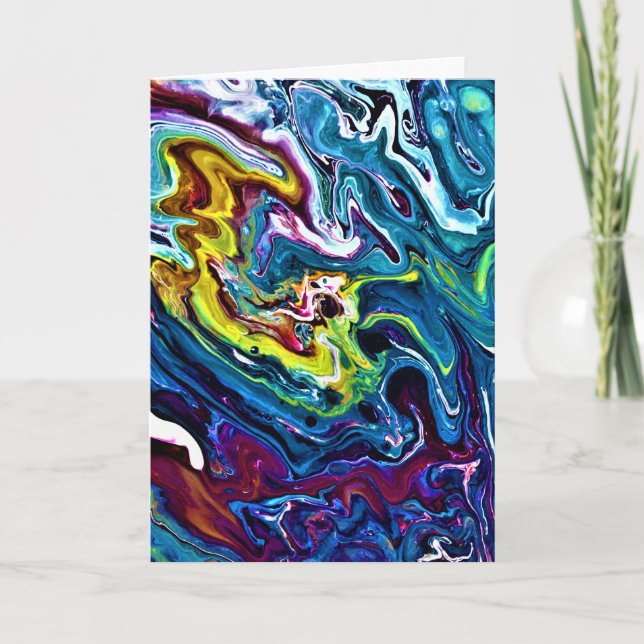 Abstract Colour Study 156, card (Front)