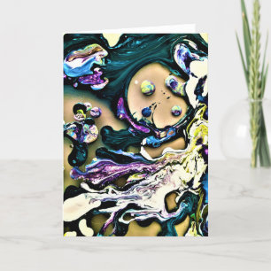 Abstract Colour Study 15, card