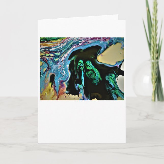 Abstract Colour Study 166, card (Front)