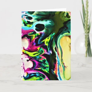 Abstract Colour Study 167, card