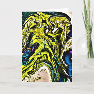 Abstract Colour Study 16, card