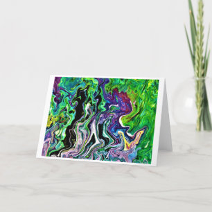 Abstract Colour Study 173, card