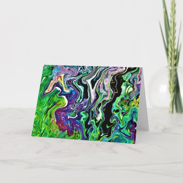 Abstract Colour Study 173, card (Front)