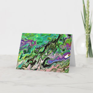 Abstract Colour Study 182, card
