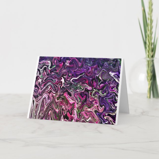 Abstract Colour Study 191, Card (Front)