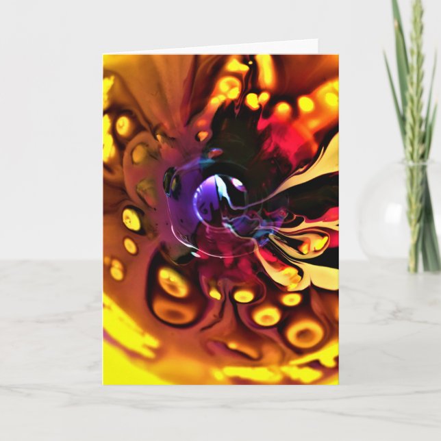 Abstract Colour Study 193, card (Front)