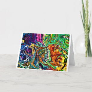 Abstract Colour Study 1, card