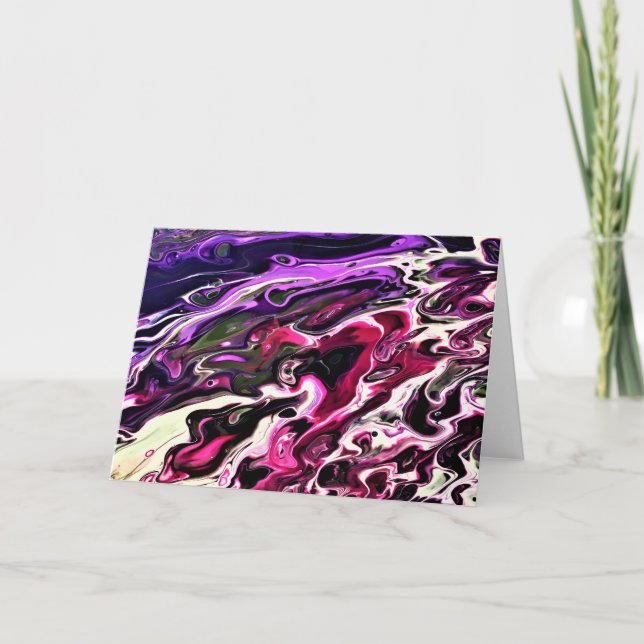 Abstract Colour Study 200, card (Front)