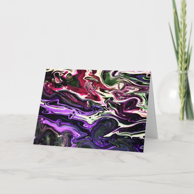Abstract Colour Study 203, card (Front)