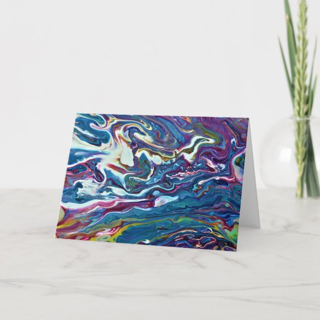 Abstract Colour Study 206, card (Front)