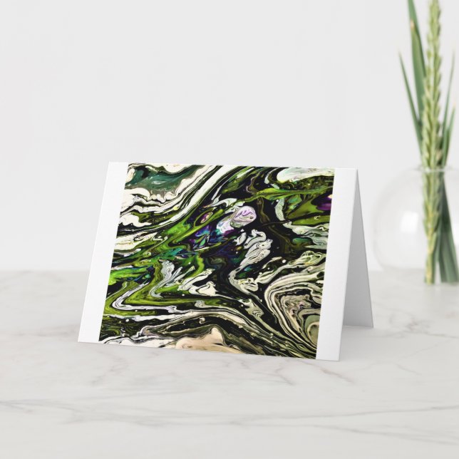 Abstract Colour Study 21, Card (Front)