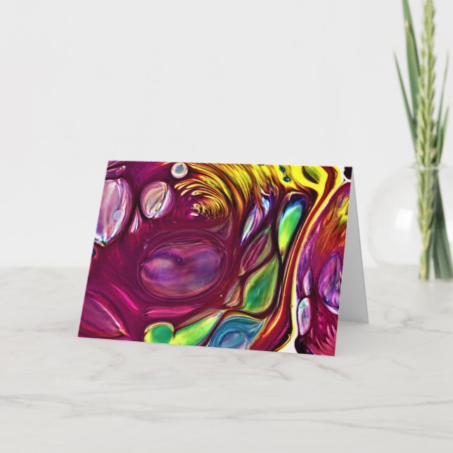 Abstract Colour Study 220, card (Front)