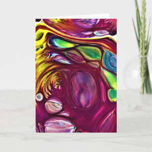 Abstract Colour Study 220, card