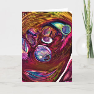 Abstract Colour Study 221, card