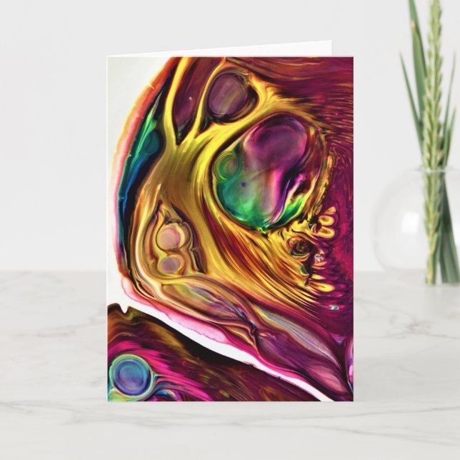 Abstract Colour Study 222, card (Front)