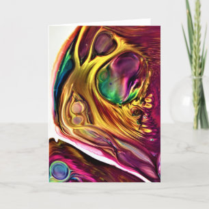 Abstract Colour Study 222, card