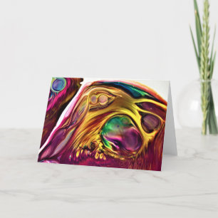 Abstract Colour Study 222, card