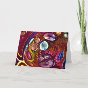 Abstract Colour Study 224, card