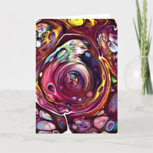 Abstract Colour Study 228, card