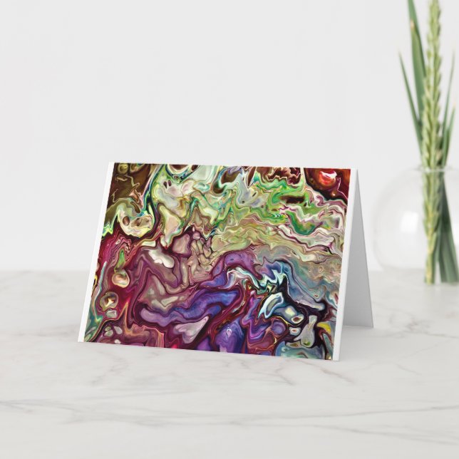 Abstract Colour Study 233, card (Front)